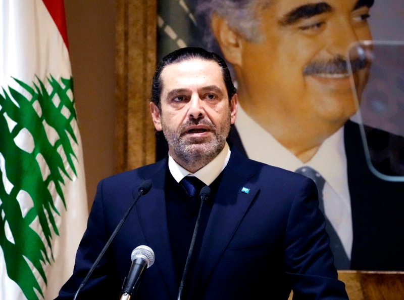 52歲黎巴嫩前總理哈里里（Saad Hariri）被2名空姐控告，十多年前經常在私人飛機上性侵、性騷擾空姐。 （資料照/美聯社）