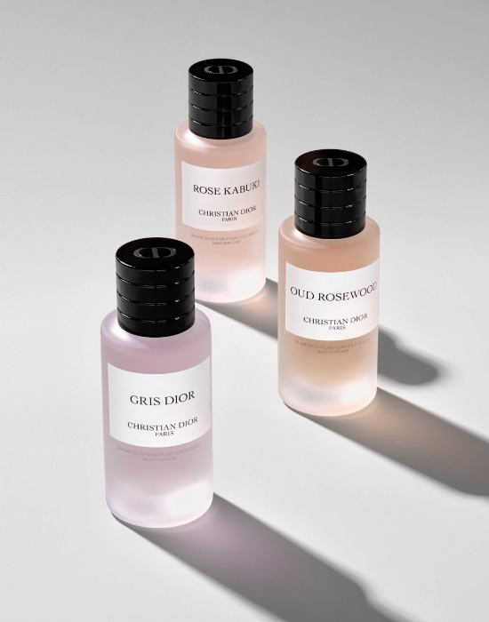 Dior全新LA COLLECTION PRIVÉE香熏美發噴霧系列