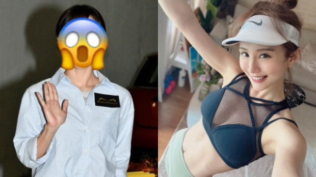 DaDa陳靜超淡妝驚變豆豉眼被嘲似“表哥”，急曬34E谷胸艷妝照力挽女神地位。