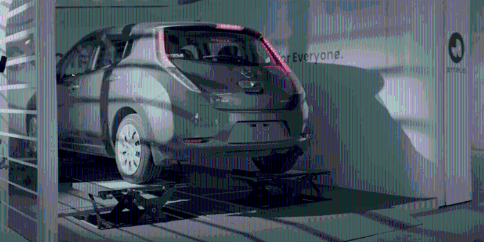 電動車要使用Ample換電服務，須換上專用的模組化電池