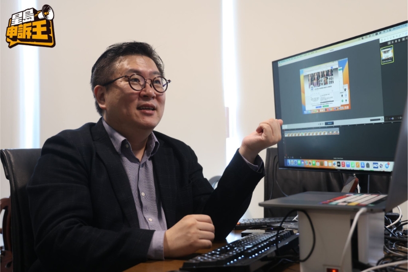 香港創科發展協會主席陳迪源應邀參與測試，了解IT公司的技術到哪個水平。