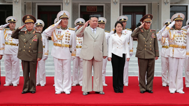 今次是朝鮮媒體相隔100多天后，再次報道金主愛陪同金正恩出行的消息。