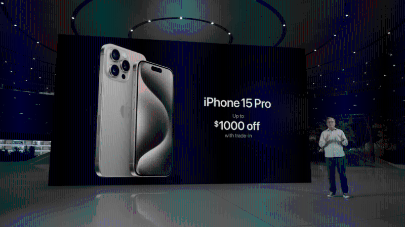 iPhone 15 Pro及iPhone 15 Pro Max本周五開始接受預訂。