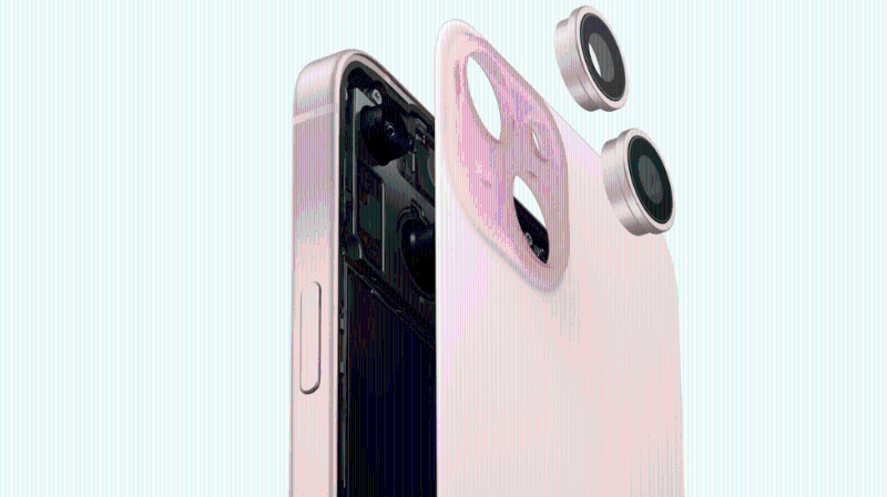 iPhone 15及iPhone 15 Plus戶外峰值亮度達2,000nits，支暖Dolby Vision顯示。