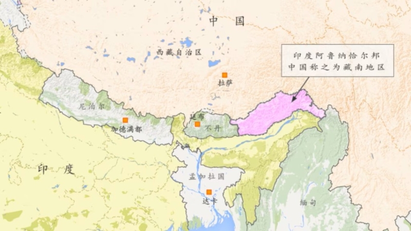 藏南地區位于喜馬拉雅山邊。