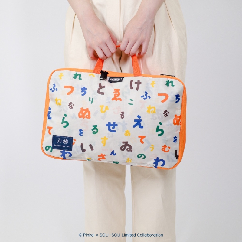 Pinkoi x SOU?SOU系列murmur手提衣物袋、原價$291.9、現售$256.9、P。