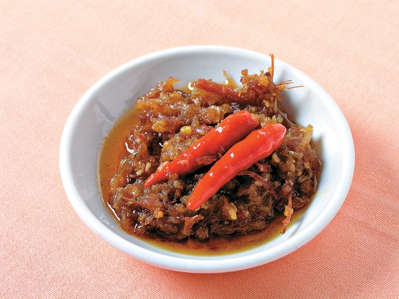 XO醬可為拌帶子提鮮。