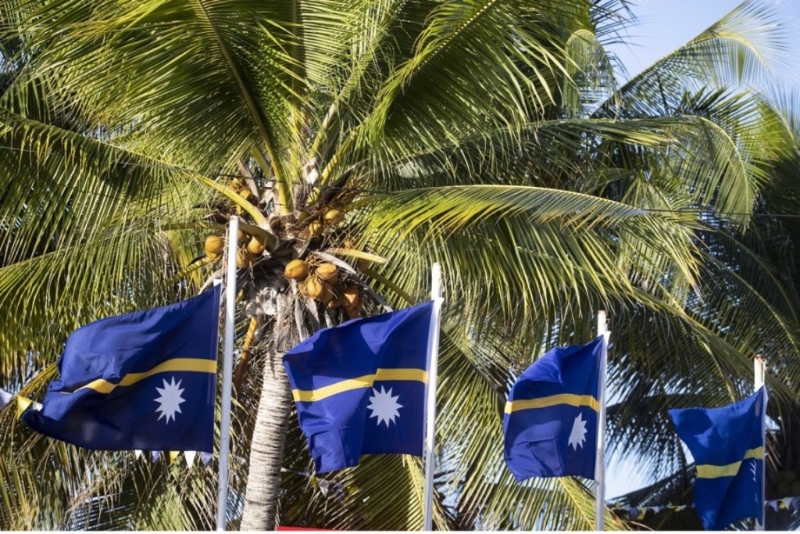 太平洋島國瑙魯宣布與臺灣斷交。 美聯社