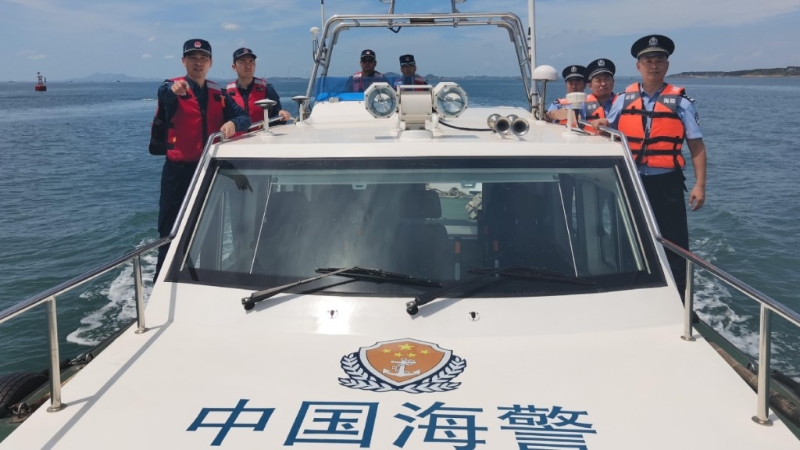 福建海警將加強對廈金海域的常態化執法巡查行動。
