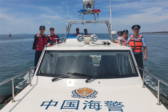 福建海警將加強對廈金海域的常態化執法巡查行動