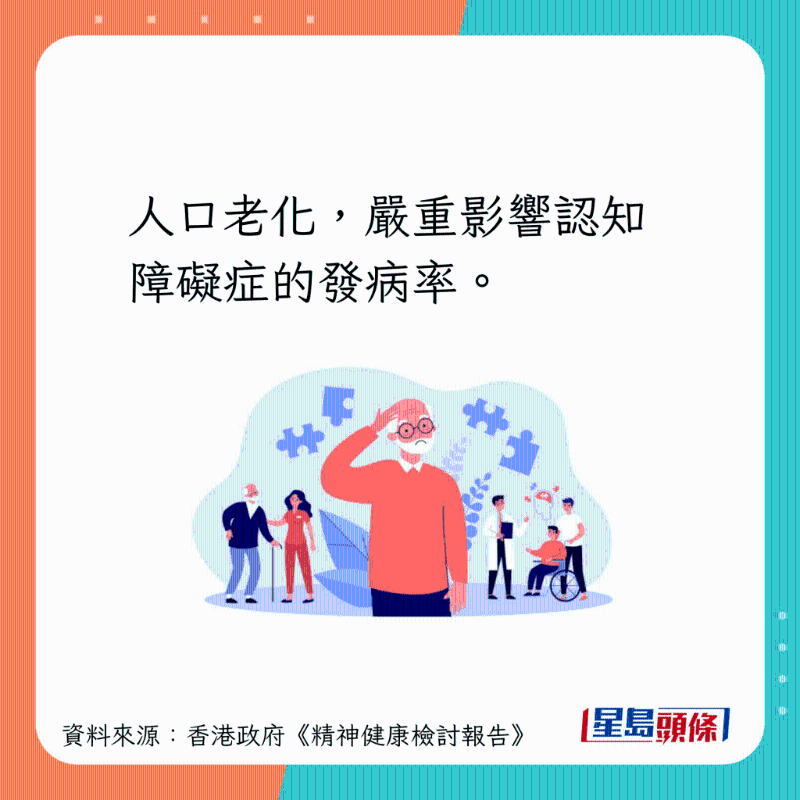 人口老化增加發病率。