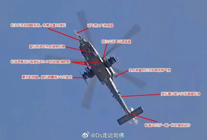 軍事愛好者分析中國的直-21。