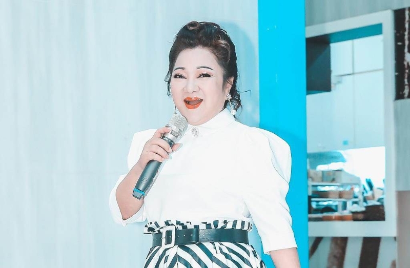 臺灣知名藝人白冰冰。