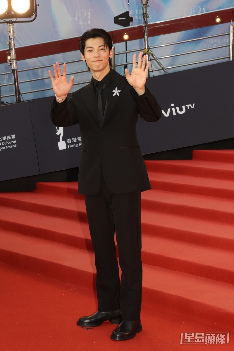 臺灣新一代男神許光漢來港出席金像獎。