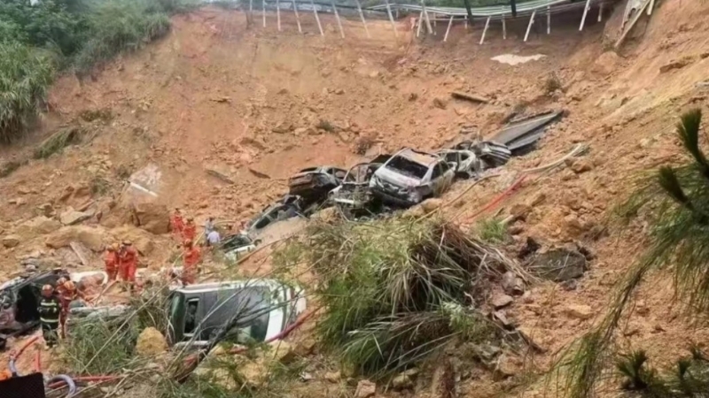 塌陷事件已釀成36人身亡。