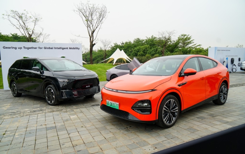 兩款小鵬純電動車，包括G6中型SUV和X9旗艦豪華七人車均會輸港發售。