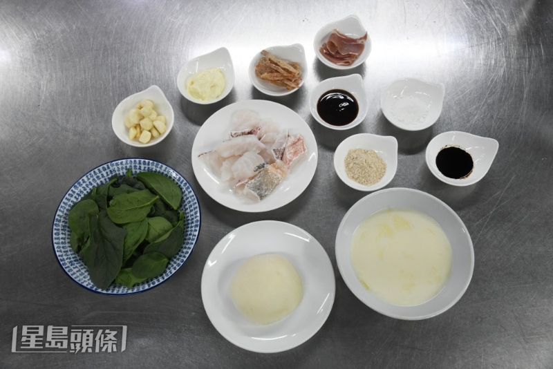 材料配搭著重提鮮。