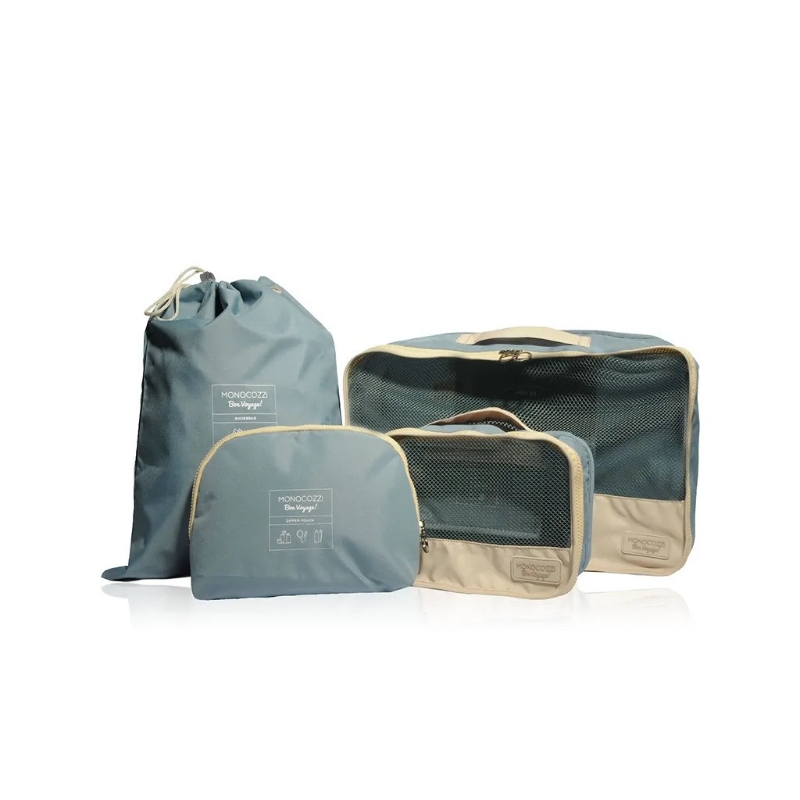 Go Wild網店Monocozzi Bon Voyage多功能旅行收納袋4合1套裝  $295，買滿$1,200減$200。