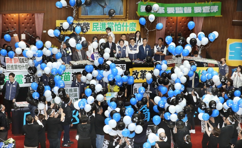 “國會”改革法案26日生效實施。 中時資料照