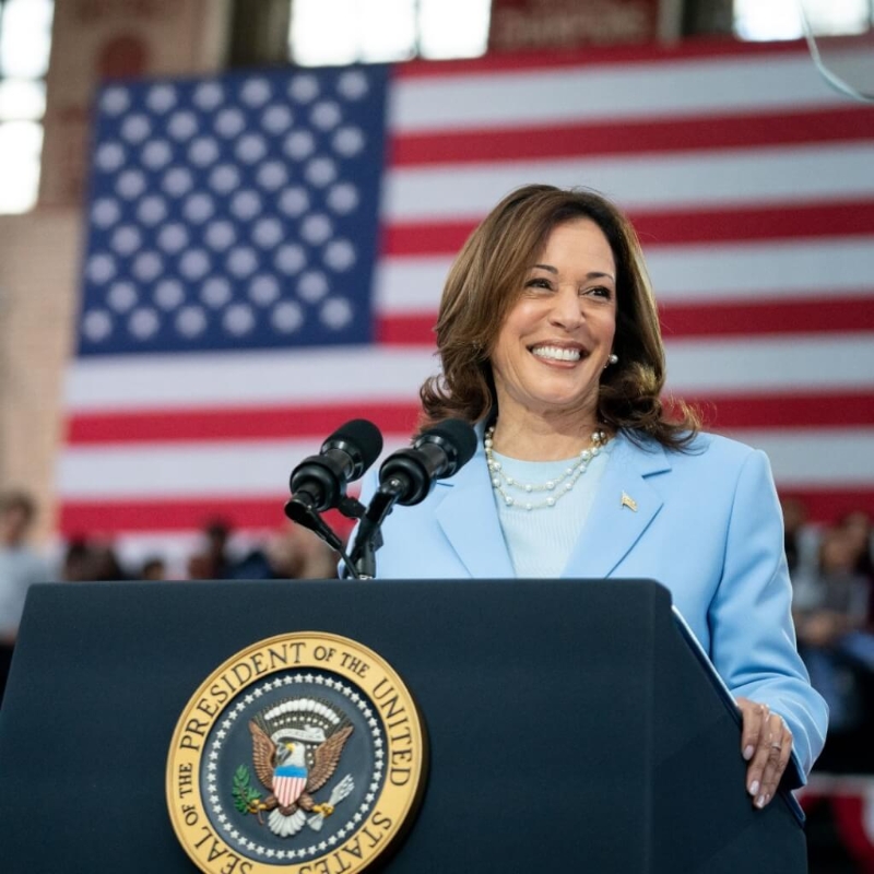 美國副總統哈里斯（Kamala Harris）。