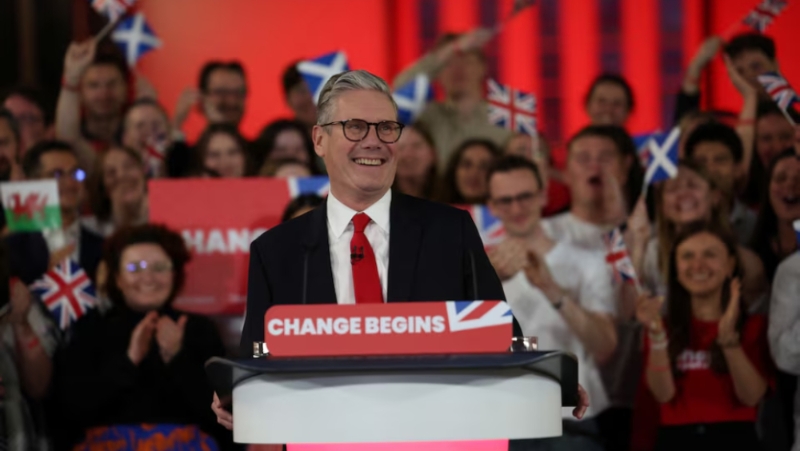 工黨黨魁基爾·斯塔默將成為英國首相