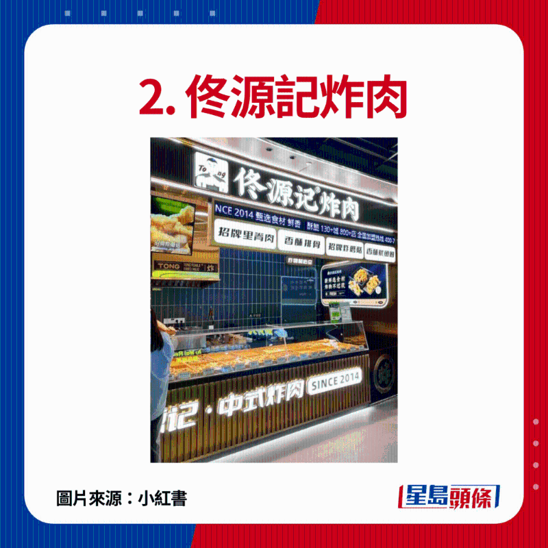 2. 佟源記炸肉