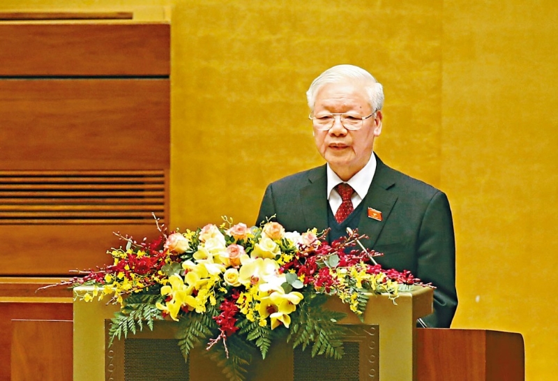 越共總書記阮富仲。