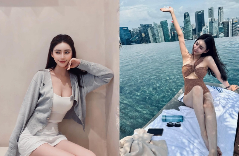 汪小菲老婆Mandy不時在社群曬出美照。