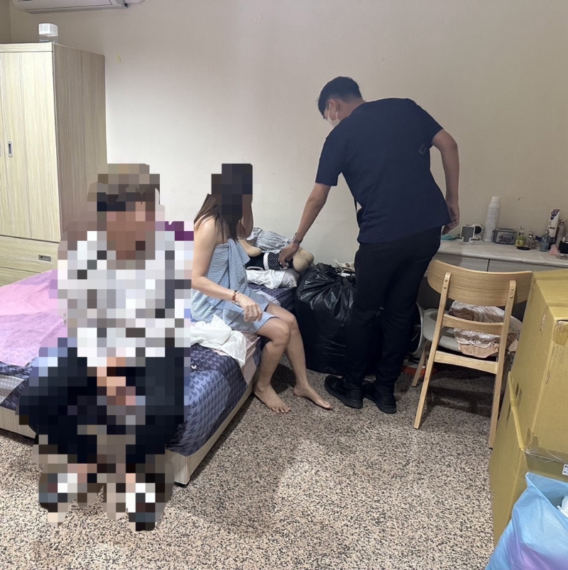 老司機激戰「敢玩」E罩杯泰女，一完事就被警察活逮。