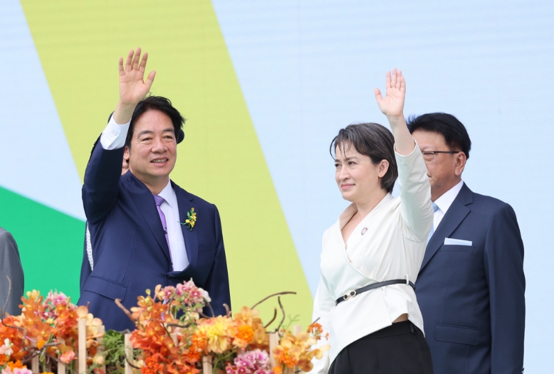 賴清德(左)、蕭美琴(右)