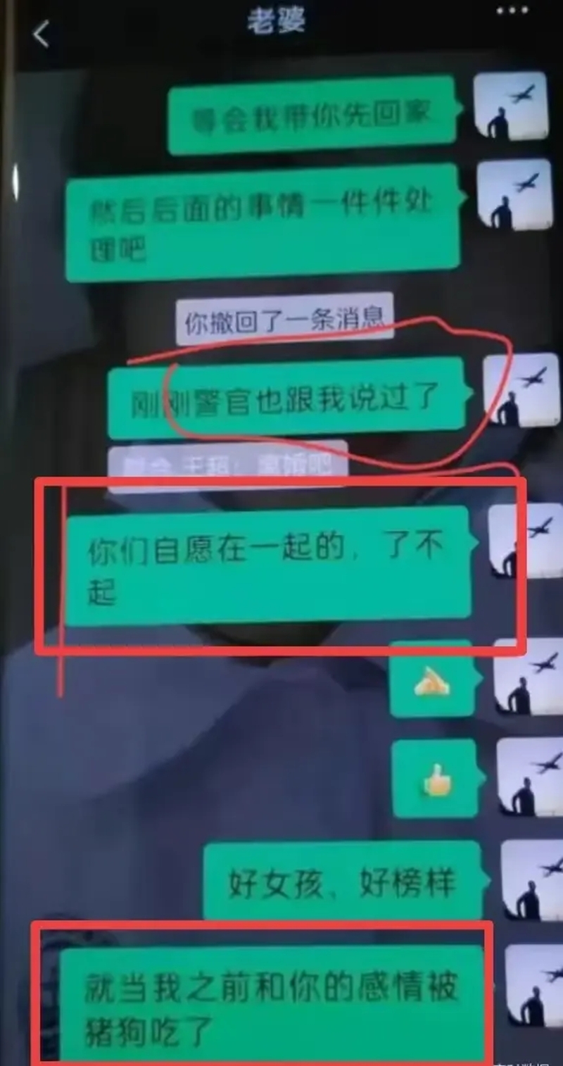 王先生質問妻子，怒稱“自己這些年的感情喂了狗”。