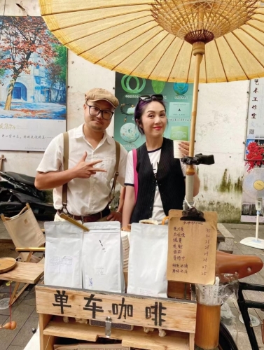 2. 赤坎老街 楊千嬅打卡美食，包括老街咖啡。圖片來源：小紅書@時光集物