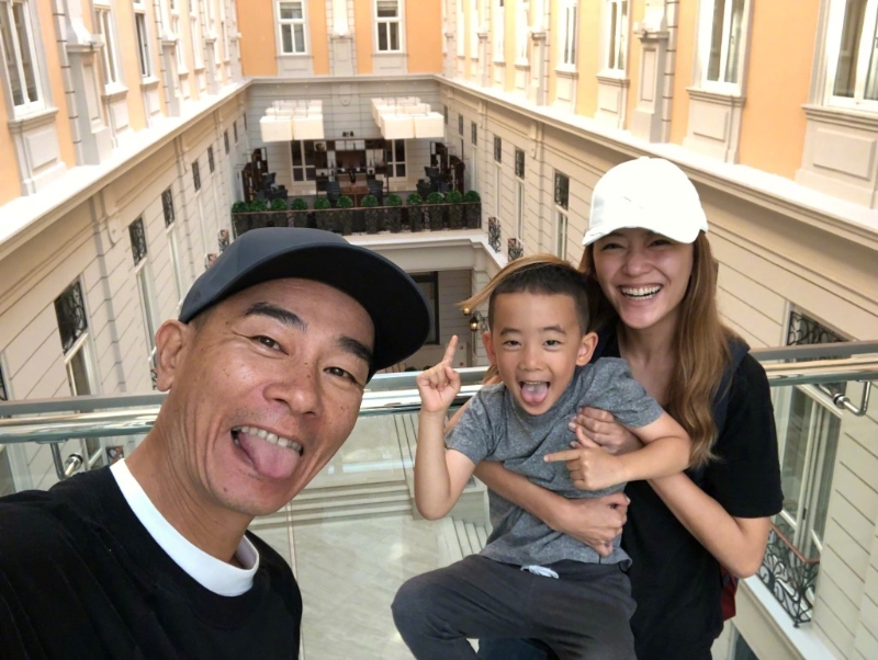陳小春的大仔Jasper已經11歲。