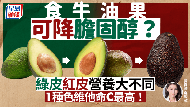 吃牛油果可降膽固醇？