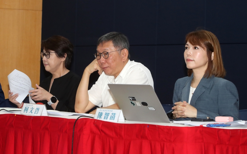 民眾黨若進入后柯文哲時代，黃珊珊（左）、陳智菡（右）都可能是白營下一波內斗的焦點人物。 示意圖