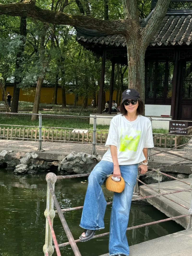 近日，劉嘉玲便在小紅書上分享了幾張在家鄉蘇州度假的照片。
