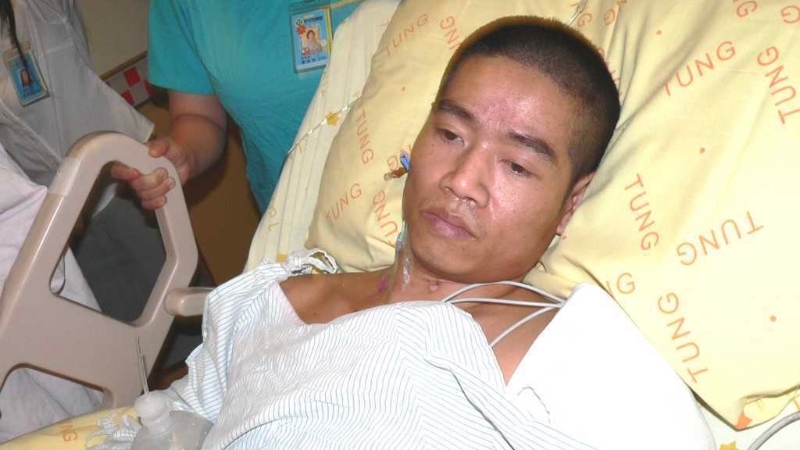 張錫銘最終中彈落網，狼狽被捕。