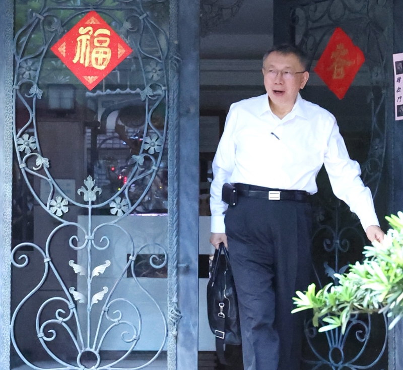 民眾黨主席柯文哲。