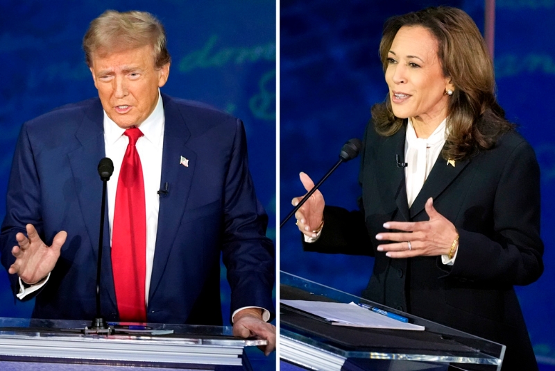 美國副總統哈里斯與前總統特朗普進行首場辯論，CNN民調顯示，63％民眾認為哈里斯表現更好，認為特朗普表現更好者僅37％。