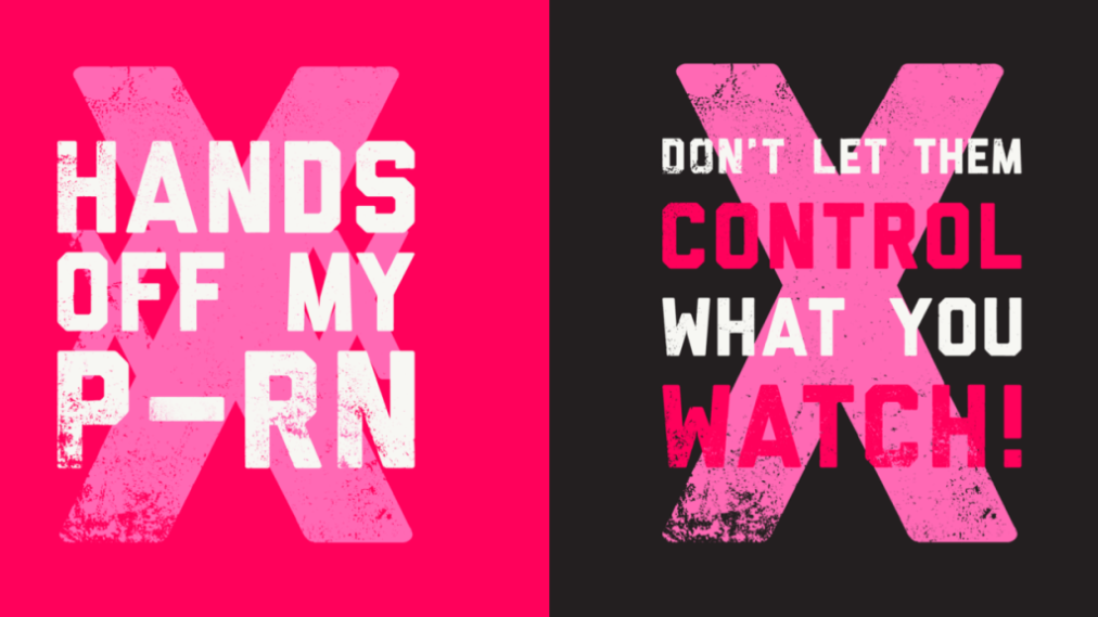 “Hands Off My Porn”建立起一個網站，呼吁選民投票。