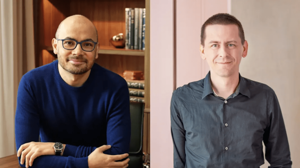 Google DeepMind創辦人Demis Hassabis（左）及總監David Baker（右），是今年諾貝爾獎化學獎共中2名得主。