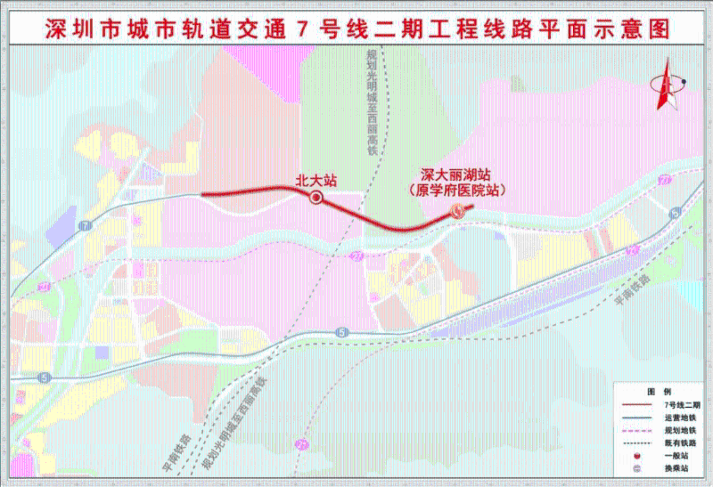深圳5條地鐵線路年內開通。3