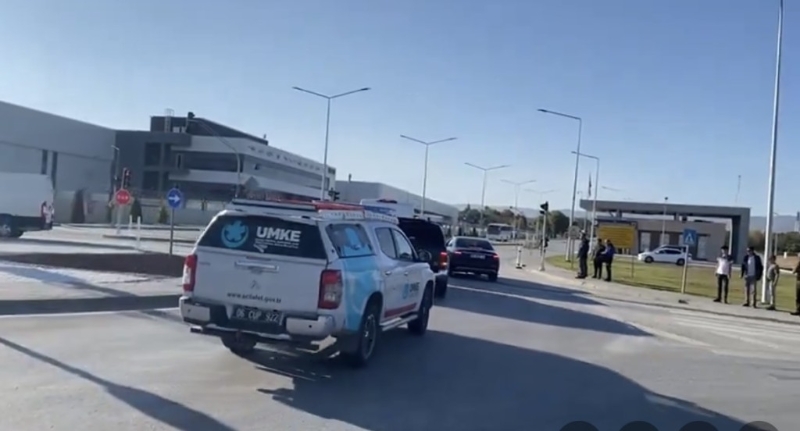多架警車趕赴現場。