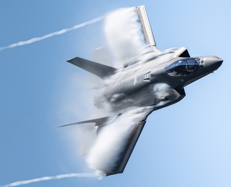圖為美國空軍F-35隱形戰機的資料照。