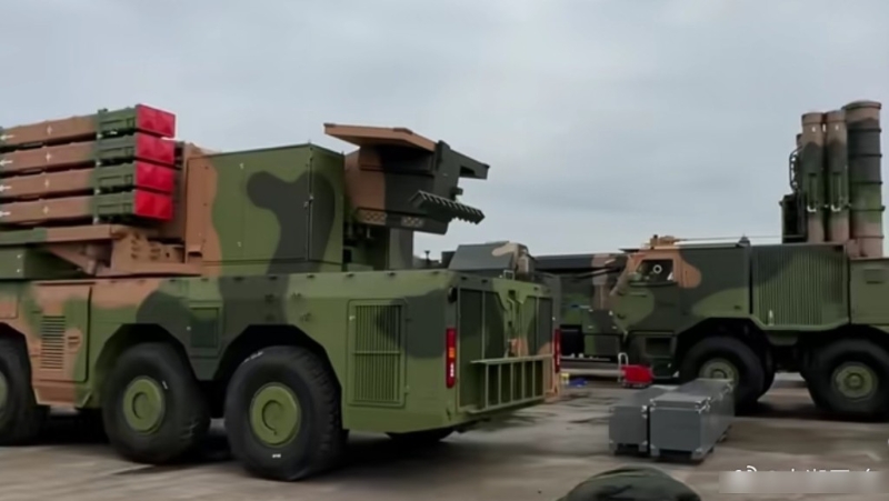 將在珠海航展中亮相的解放軍防空武器。微博