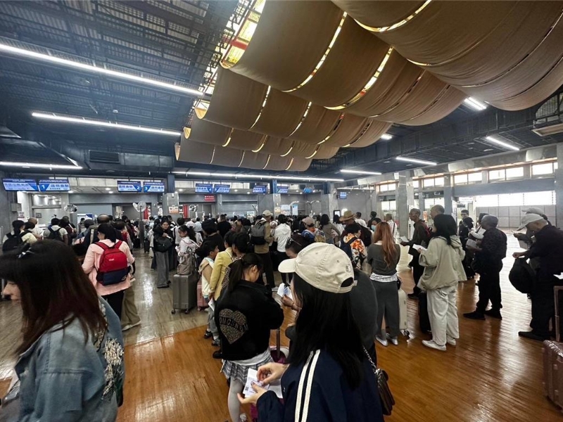 金門小三通今日金廈泉航線進、出港人次多達5763人再創復航后單日新高，其中包含了1475位大陸游客到訪金門，同樣也刷新了單日入境陸客的紀錄。(圖／金門縣政府提供)