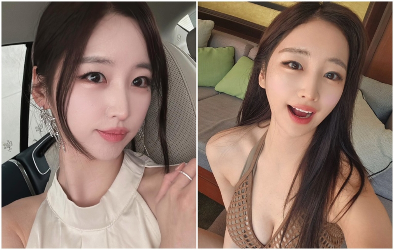 金娜靜在菲律賓被A先生綁手、喂毒。（IG@violetsugarbaby）