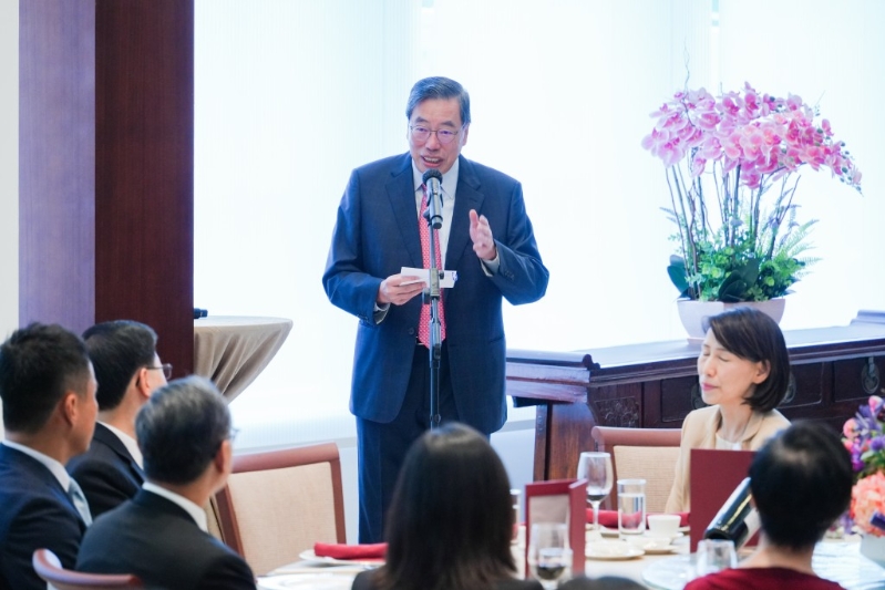 立法會主席梁君彥表示，李家超百忙之中出席體現重視行政立法關系。