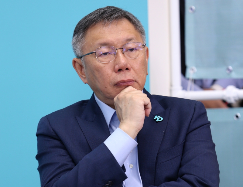 民眾黨主席柯文哲。（中時資料照）
