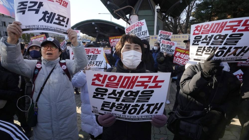 民調顯示，有73.6%受訪者支持彈劾尹錫悅。